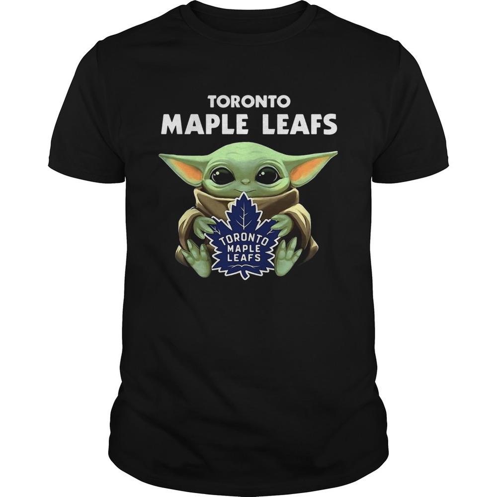 Baby Yoda Hug Toronto Maple Leafs Shirt
